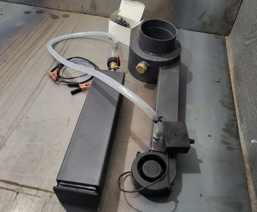 5-48кВт! Пальник на відпрацьованому маслі/ Горелка на отработке, Печь