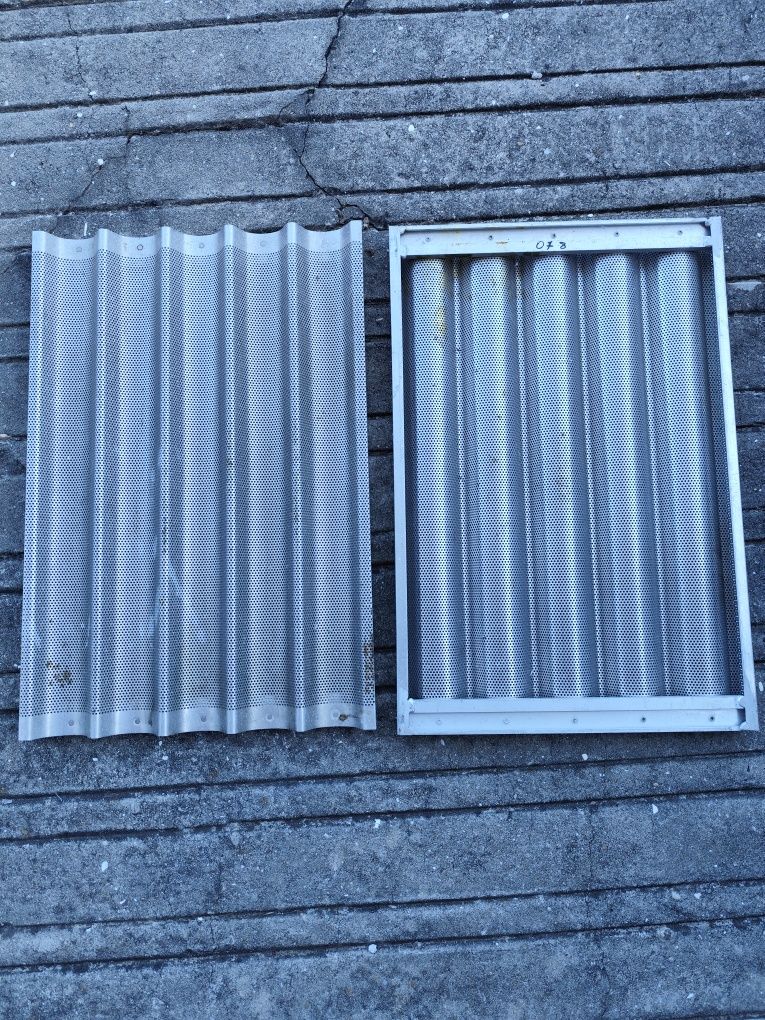 Tabuleiros para Forno ventilado em Inox (Baguetes)