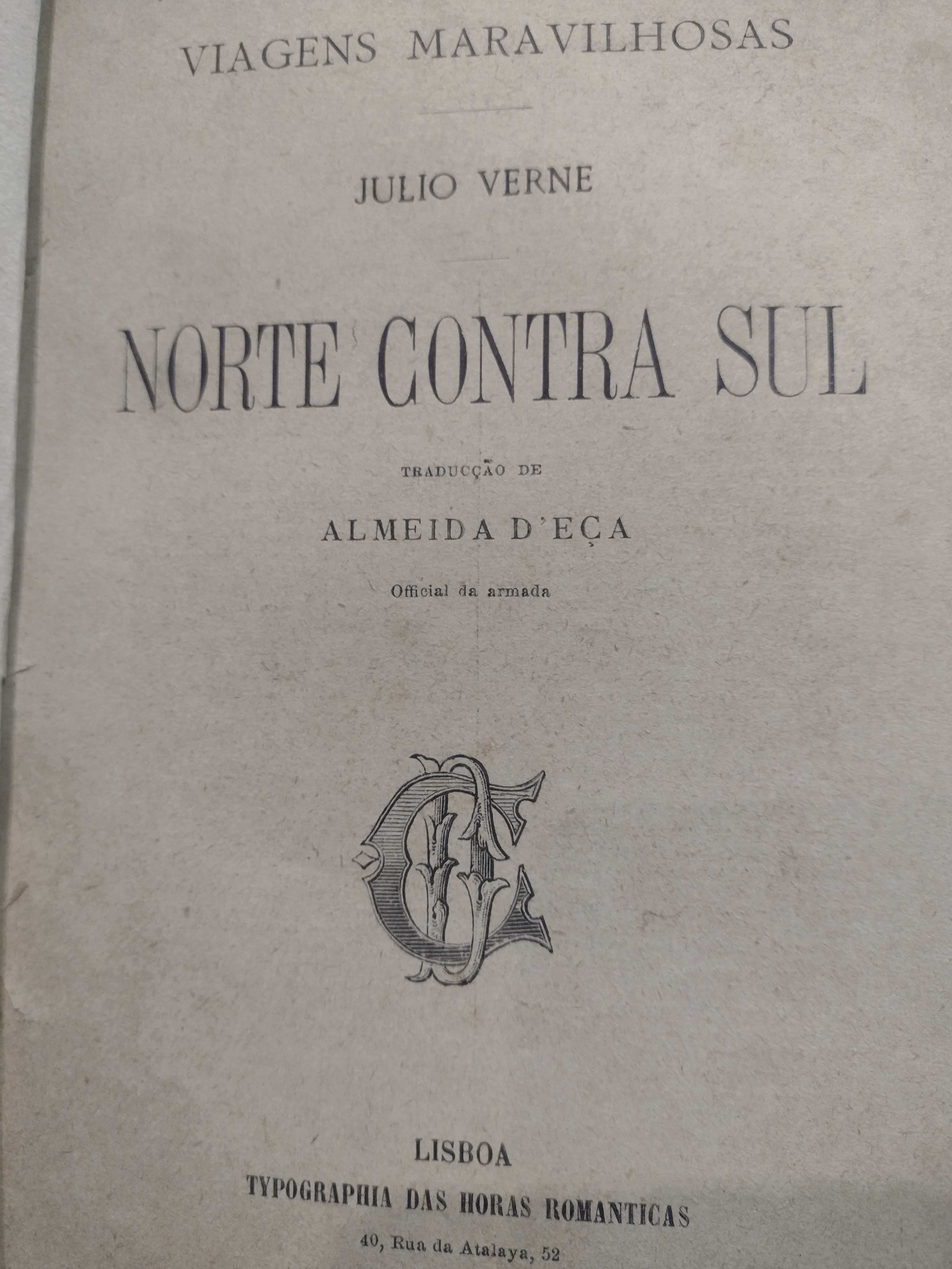 Norte Contra Sul - Júlio Verne 1887