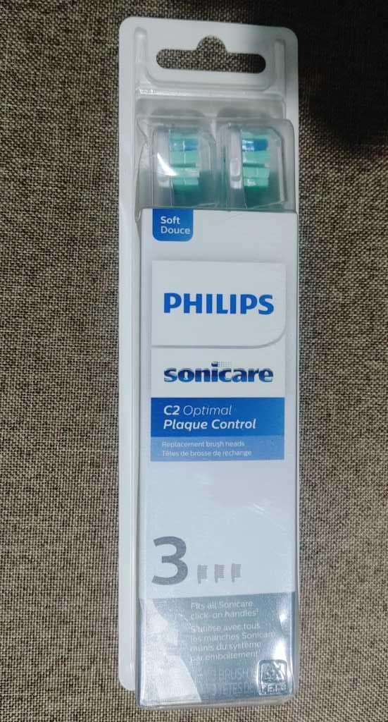 Оригінальні насадки Philips Sonicare  C2 Optimal Plaque Control (3шт)