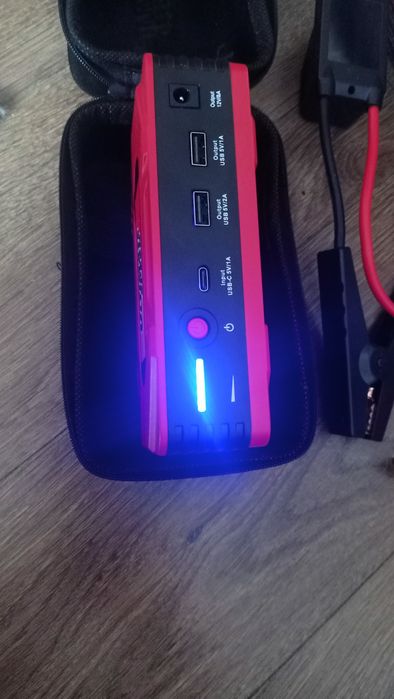 Urządzenie rozruchowe raz uzyte w celu sprawdzenia, booster, powerbank
