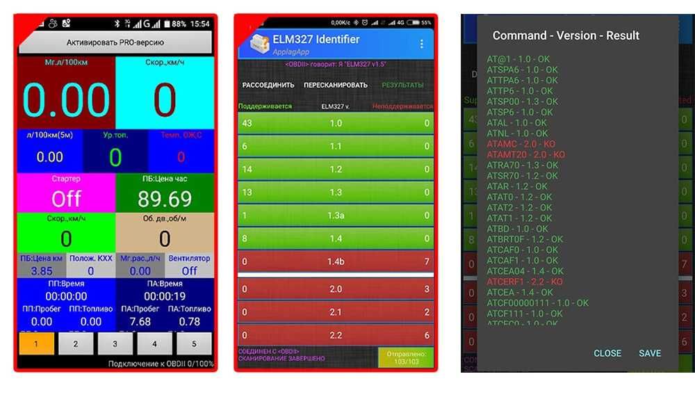 ELM327 V1.5 wifi адаптер для Android, IOS, iPhone