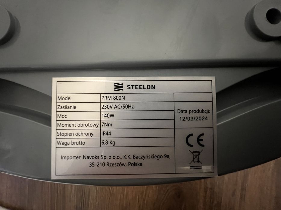 Привід для гаражних воріт steelon PRM 800N