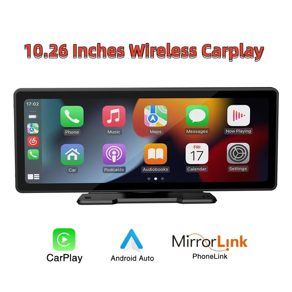 Мультимедійний відеоплеєр 10.26' CARPLAY AndroidAvto WiFi