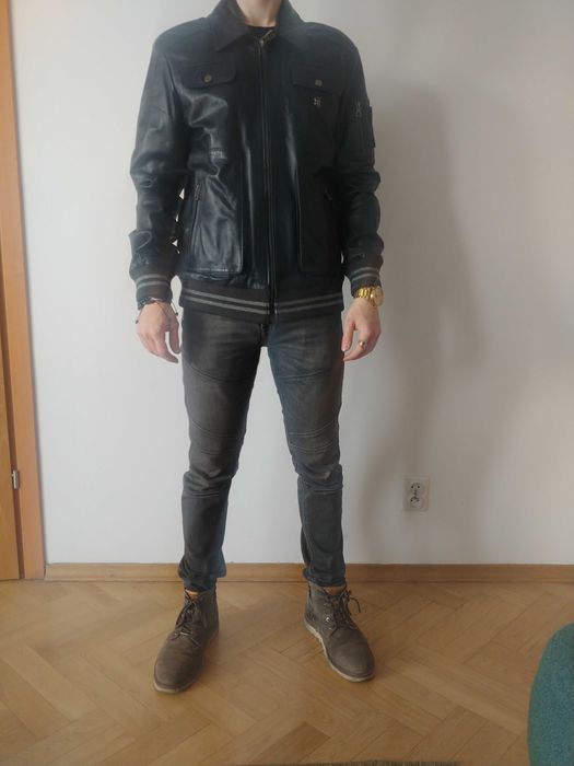 Kurtka skórzana, Premium, Ekskluzywna (S/M) Sir Raymond Tailor Hybrid