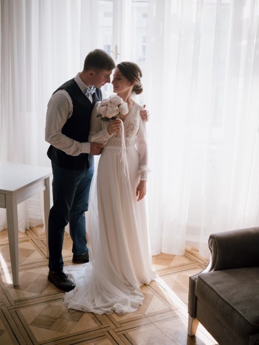 Трендова весільна сукня в стилі Boho