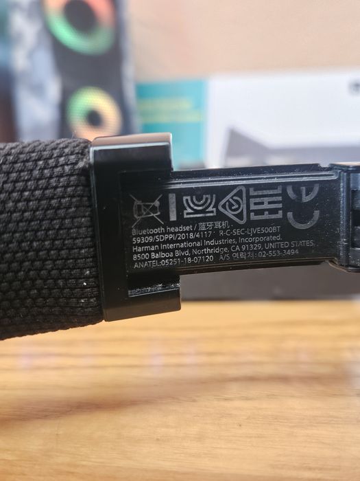 Słuchawki bezprzewodowe - JBL LIVE500BT Czarne