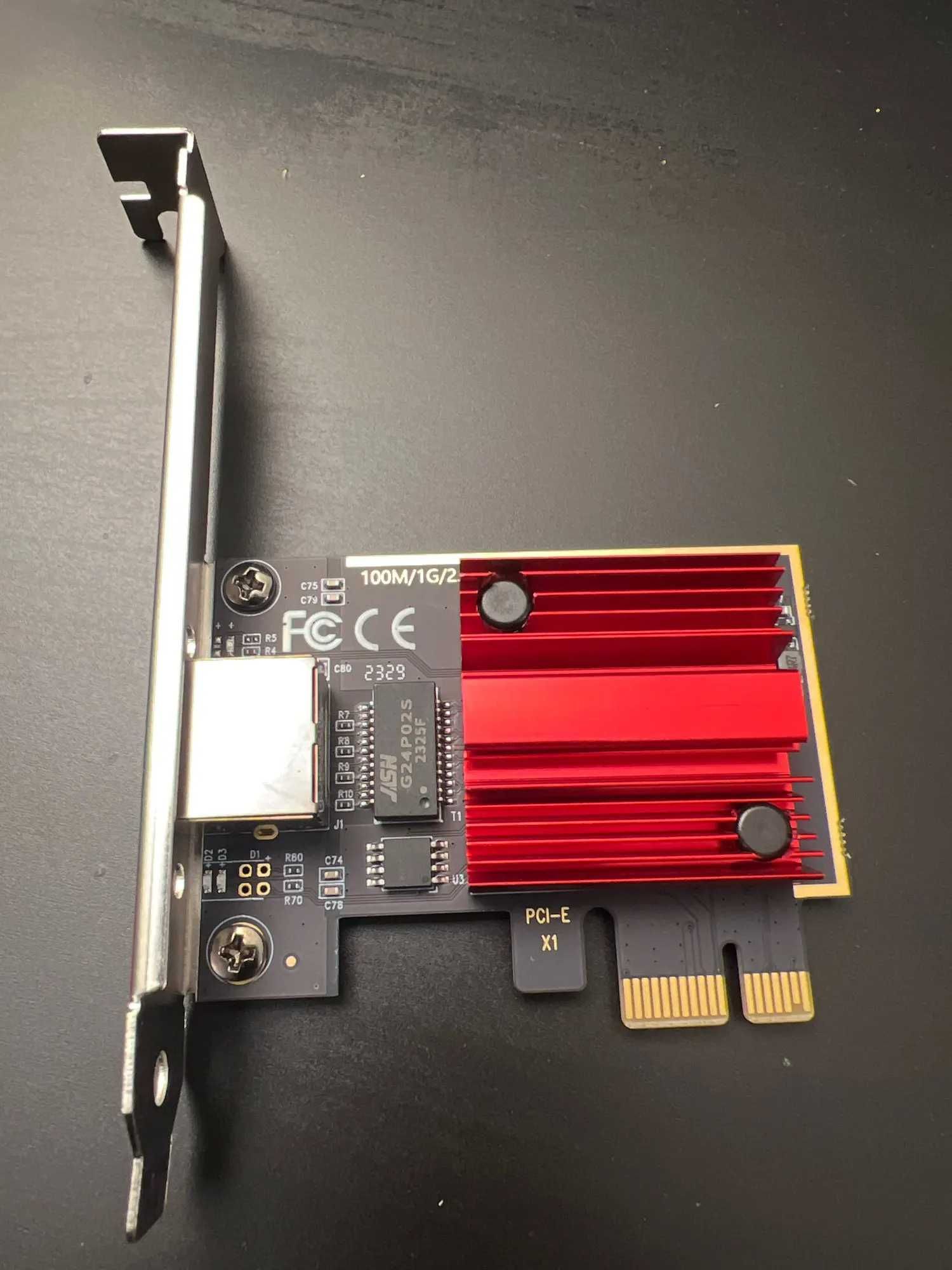 Сетевая карта FENVI 2.5G PCI-E с чипом RTL8125B