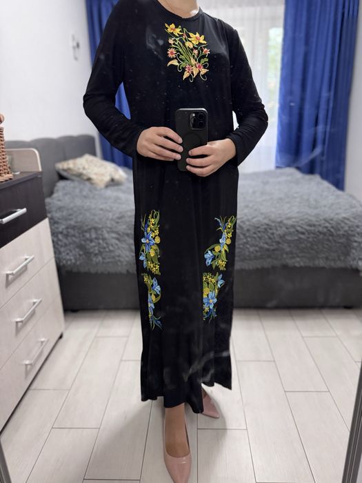 Сорочка з вишивкою, плаття з вишивкою, лляна сорочка