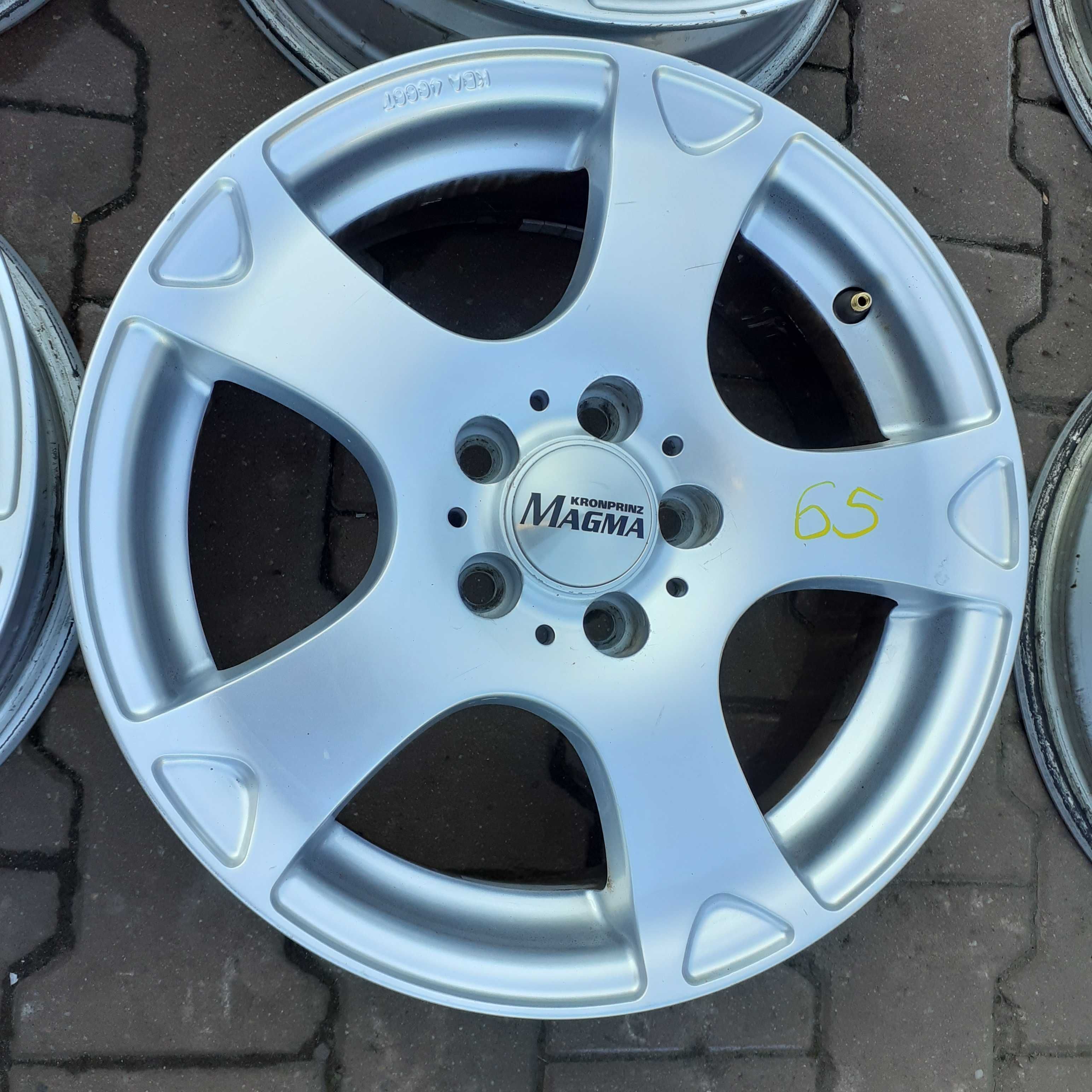 Felgi aluminiowe MAGMA 5x100 6Jx15 ET35 Nr 65