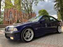 BMW E36 318i Velvet Blue Metalic Indywidual styling 66 Gwint KW