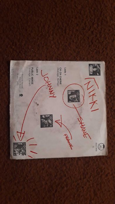 The Johnny Average Band - Chi chi cherie - single vinil - portes inclu
