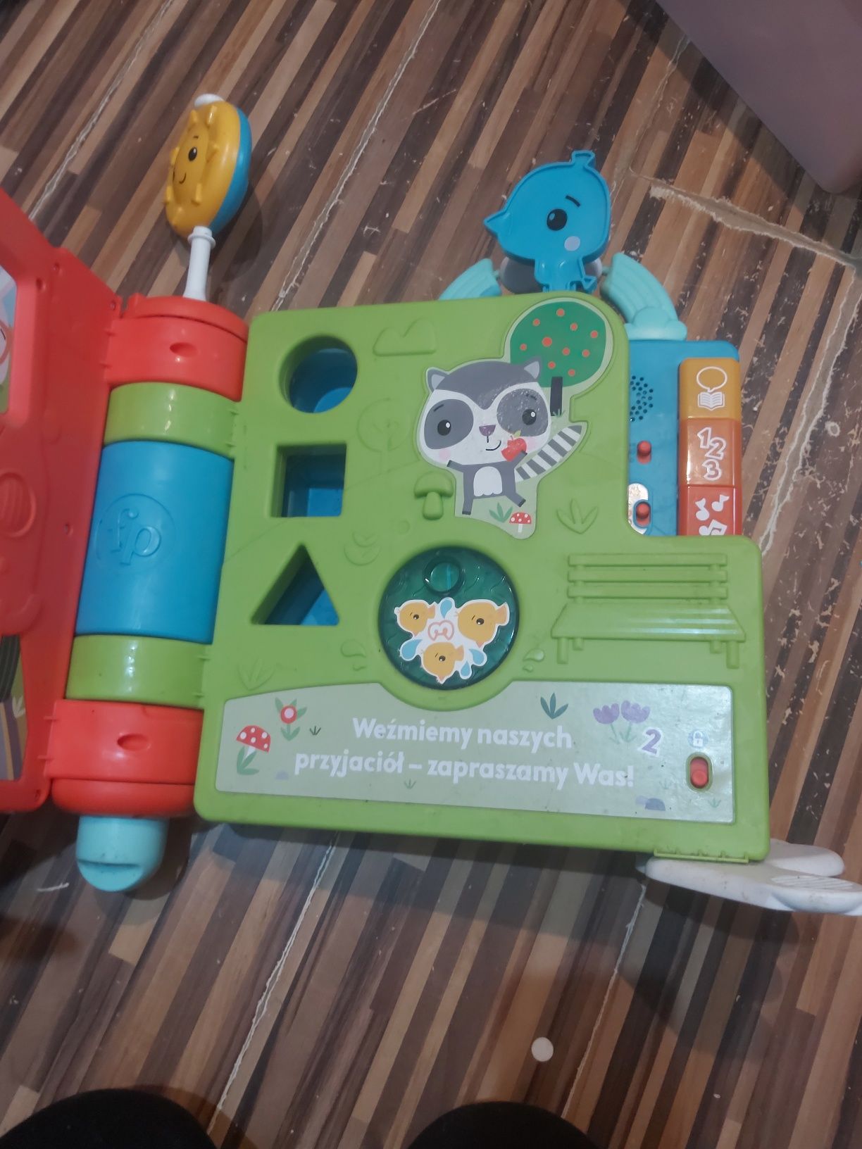 Giga książka edukacyjna Fisher price