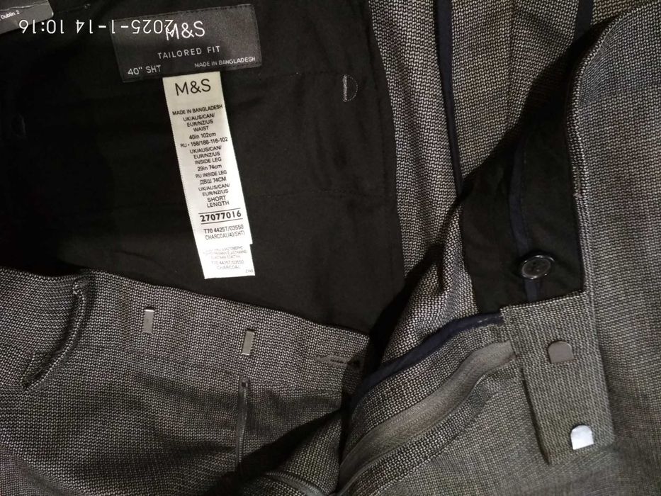 Брюки M&S Tailored Fit  W40/L29