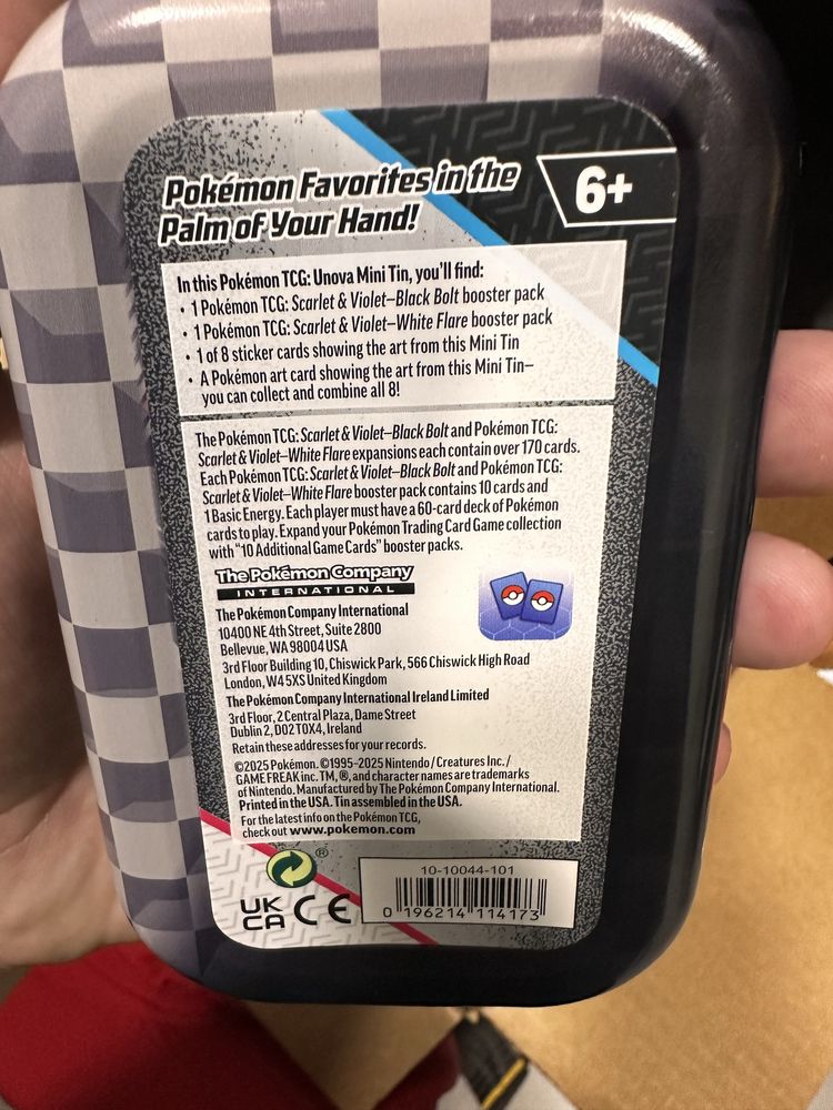 Pokemon TCG Puste skrzynki