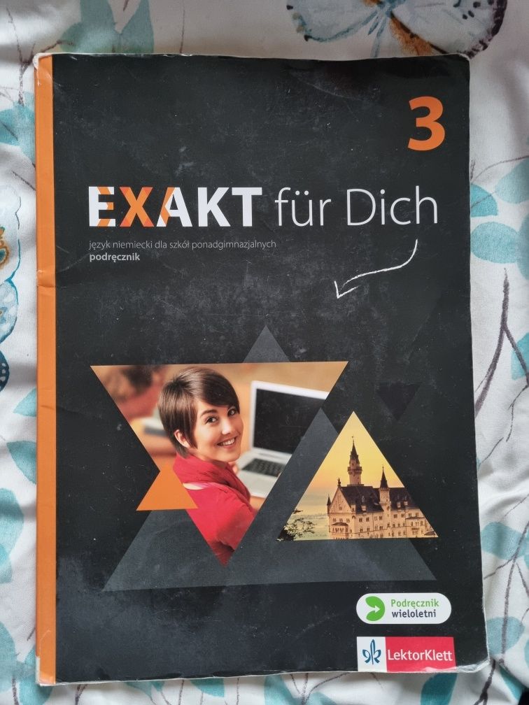 Podręcznik Exaxt fur Dich 3 j.niemiecki LektorKlett + płyta