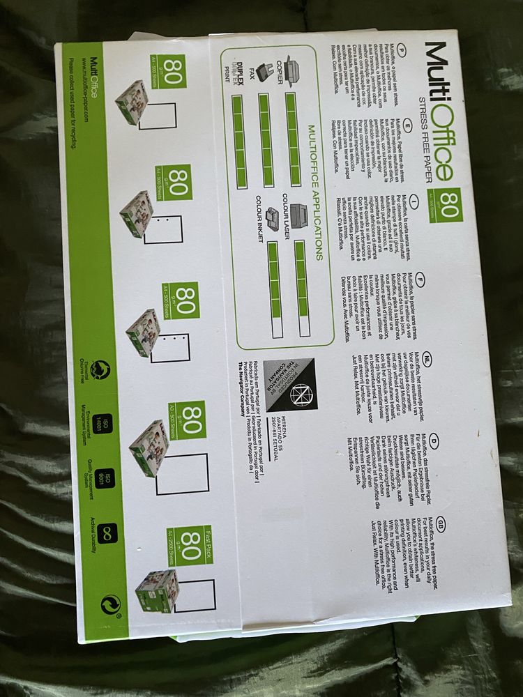 Papel A4 MultiOffice 80gr