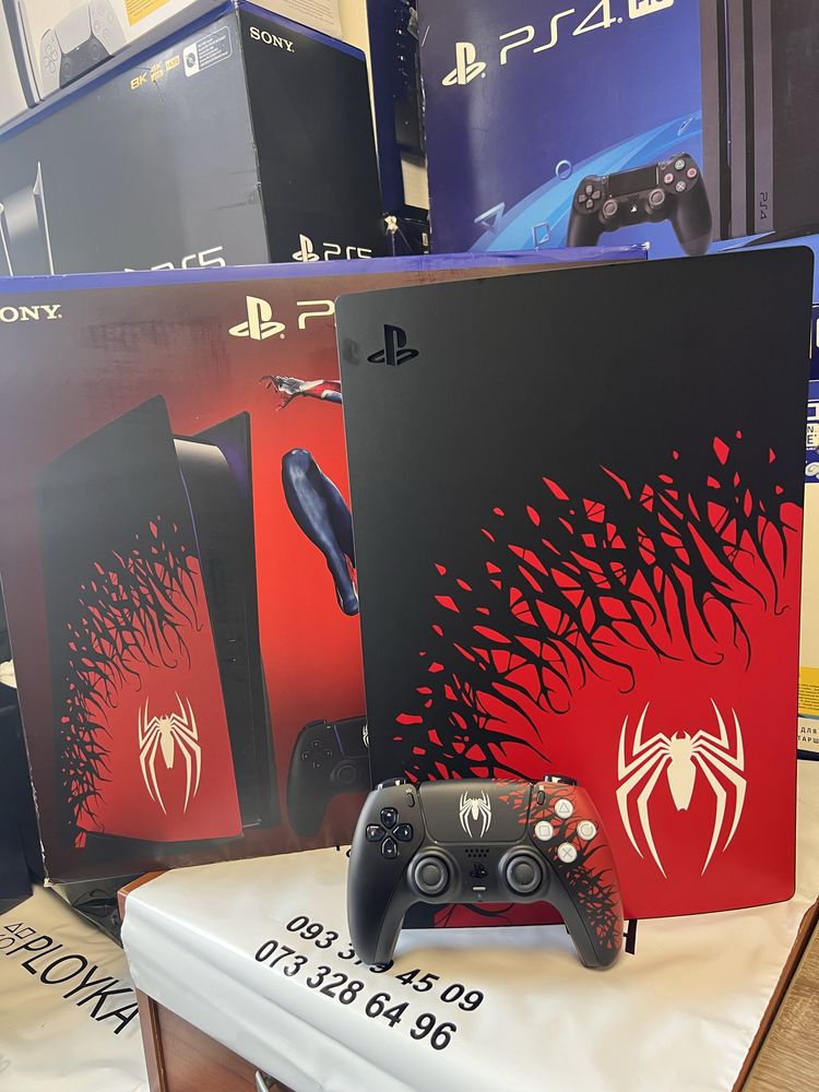 Магазин! PS5 limited edition spider man!