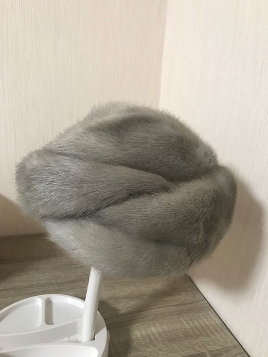 Шапка норка натуральне хутро