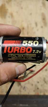 Silnik szczotkowy turbo 550 7.2v Carl Goldberg Models Inc