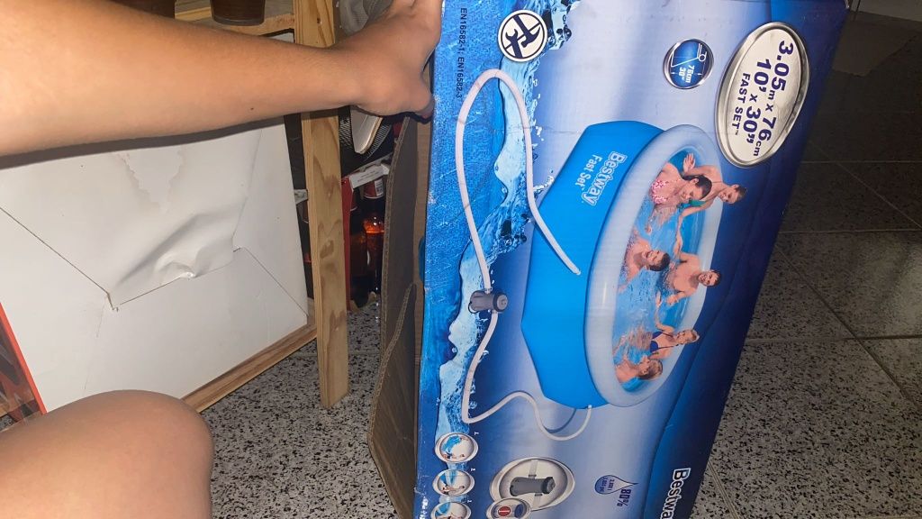 Piscina bestway fadt set