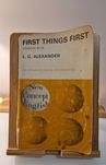 Angielski First Things For Beginners Alexander