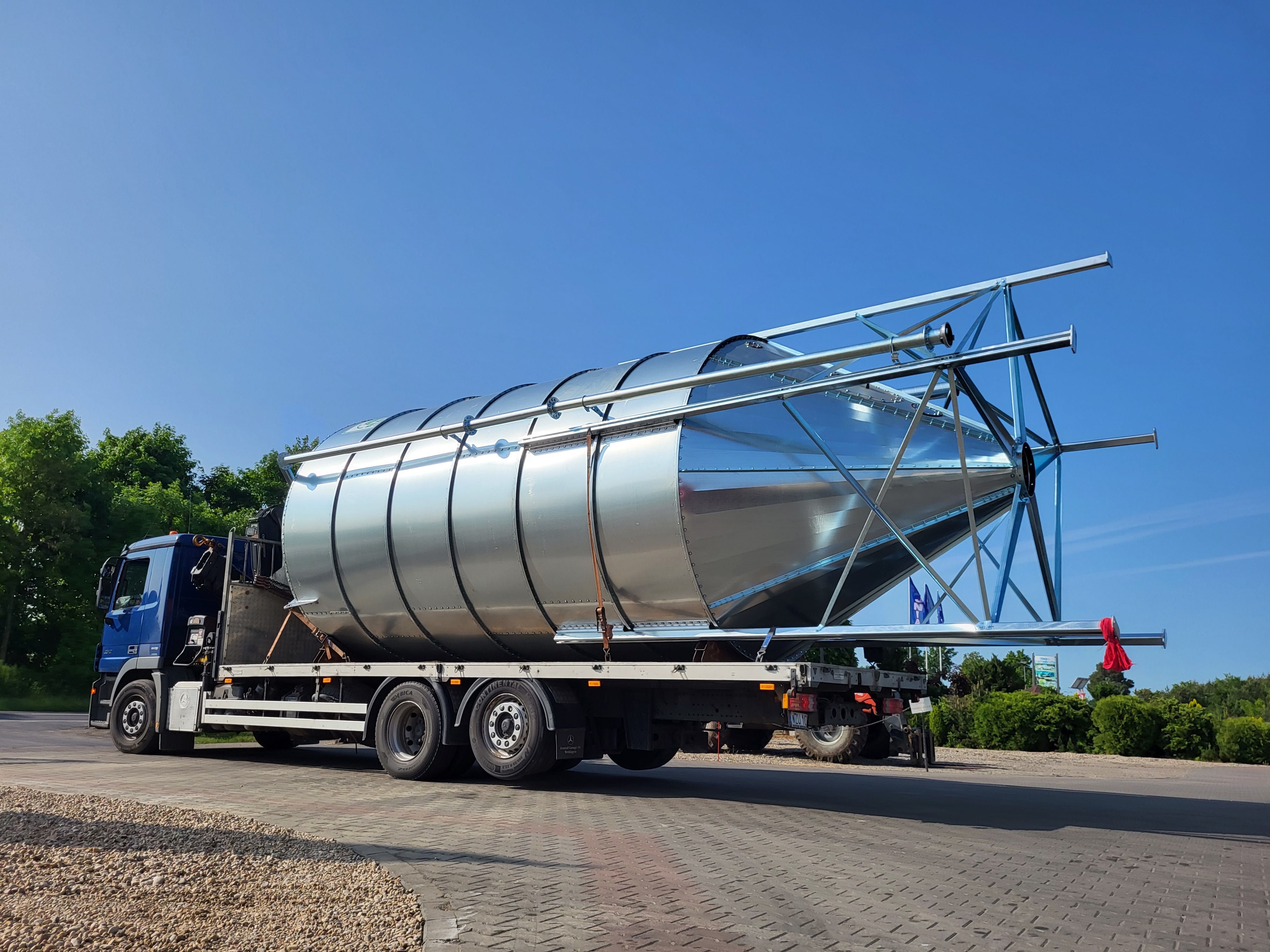Silos 18ton 20t 35t 30t silosy zbiorniki Marco-Polo nowe Dowóz HDS