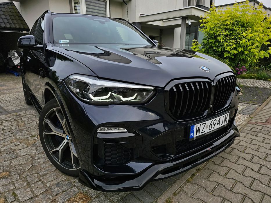 BMW X5 Salon Polska, Skrętna oś, Maxton, Harman Kardon, M pakiet, FV 23%