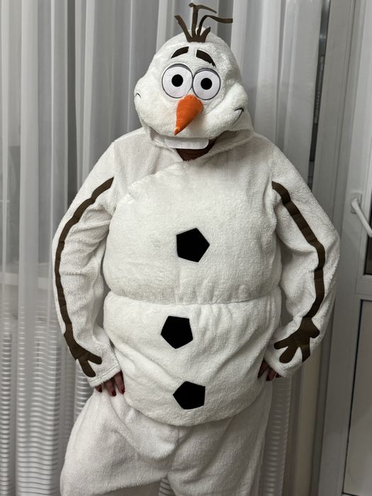 Олаф Костюм сніговика дорослий + взуття аніматору