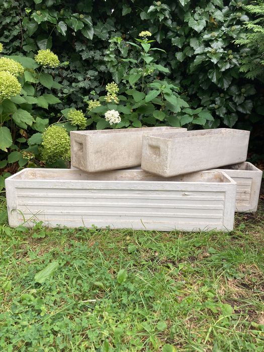 donice (modernizm) zestaw 4 szt.