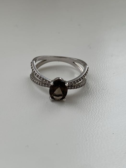 Обручка срібна прикраса б/у жіноча