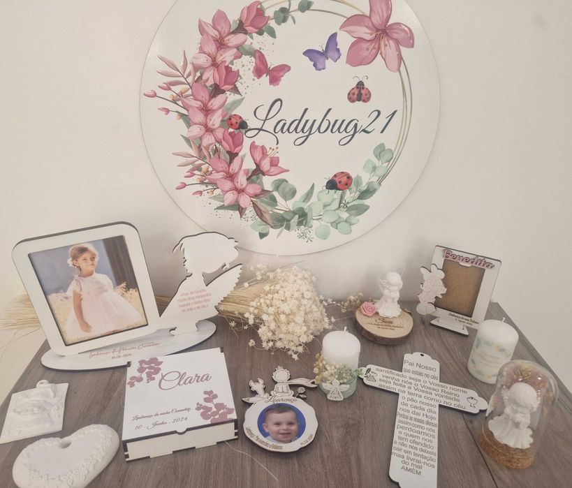 Lembranças de Batismo, comunhão, casamento