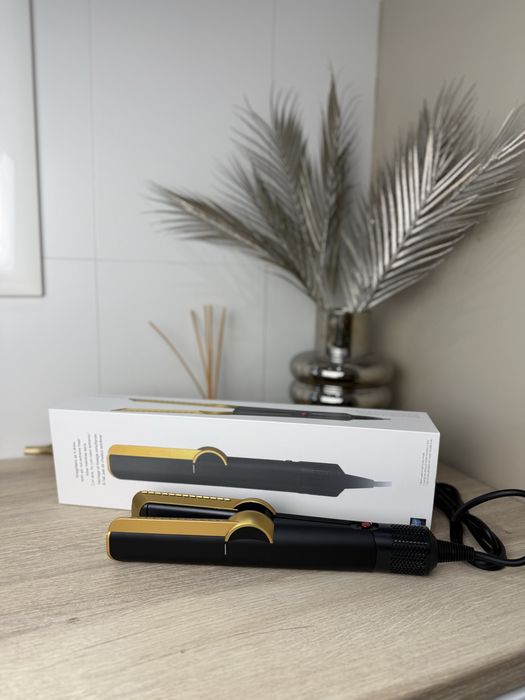 Dyson Airstrait HT-01 Onyx Black/Gold — стайлер утюжок фен для волосся