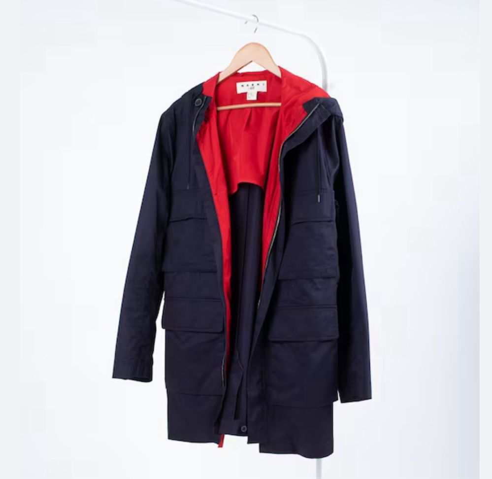 Wiosenna Kurtka męska Marni x H&M 50 super stan sportowa cargo parka