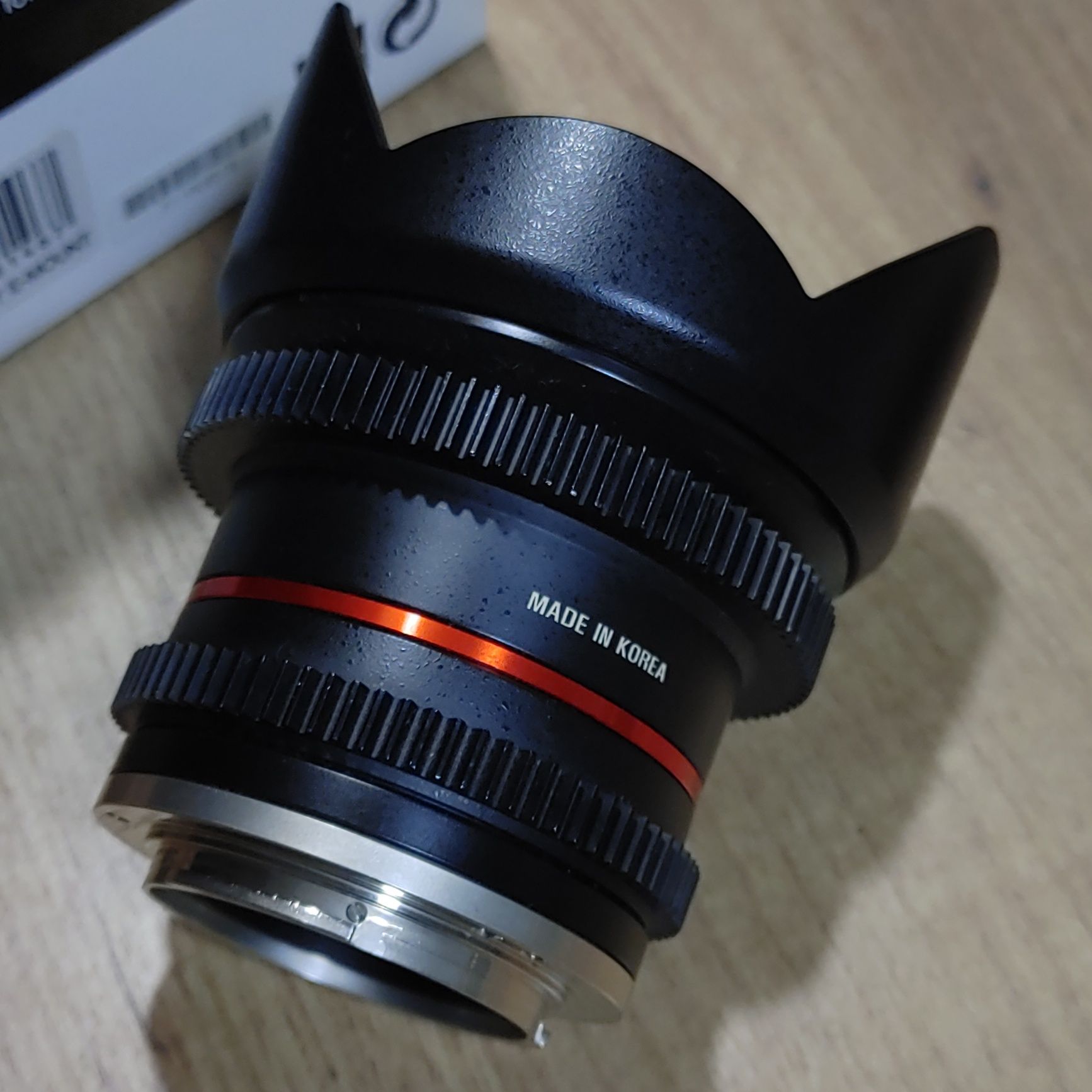 Samyang 12mm t2.2 (f2.0) для sony e-mount