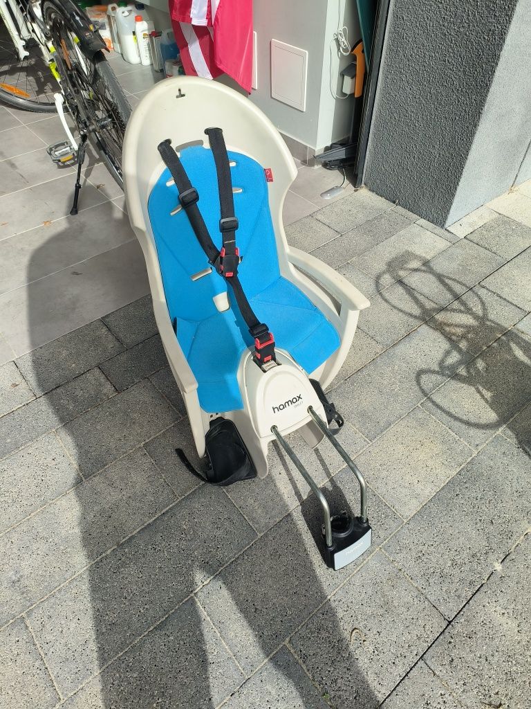 Fotelik rowerowy dzieciecy HAMAX Smiley