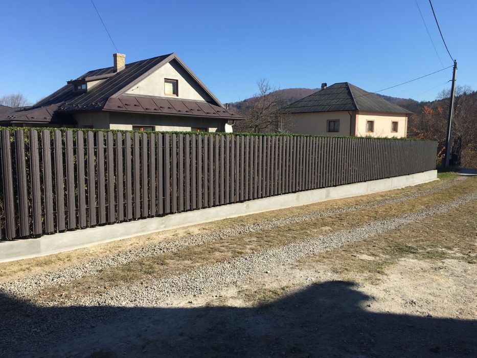 Штахетник металевий штакетник металлический забор металеві штахети