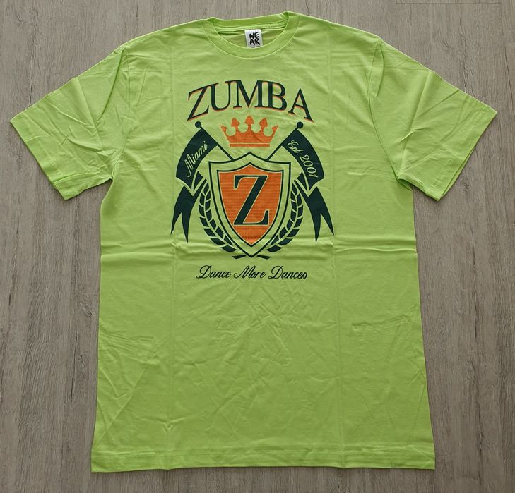 T-shirt Zumba Fitness z wielopaka
