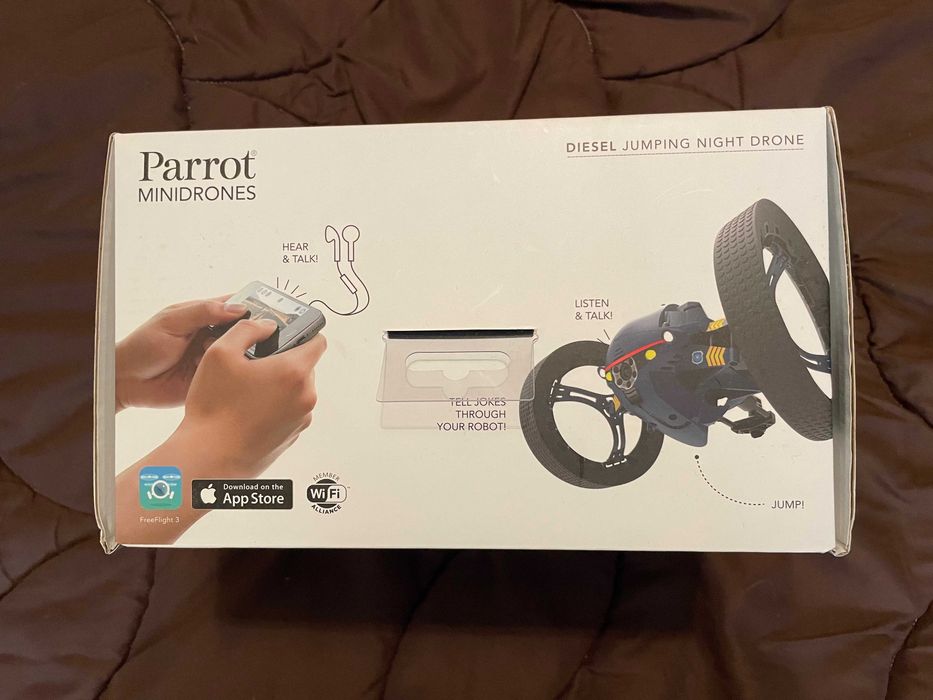 Drone Parrot Jumping Night Diesel
