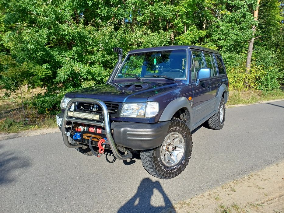 Hyunday Galloper 2.5 TDI # 4x4 # terenówka # nie pajero# klima # 7os.