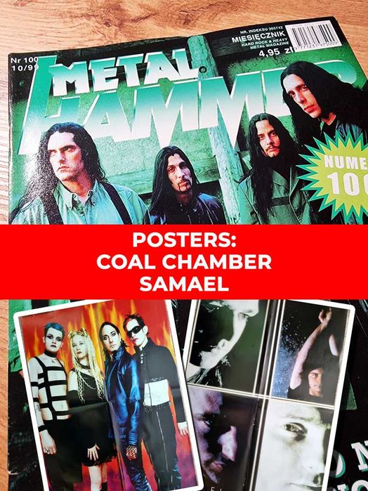 UNIKAT! Metal Hammer 10/1999 - Type O Negative, Plakat: Coal Chamber