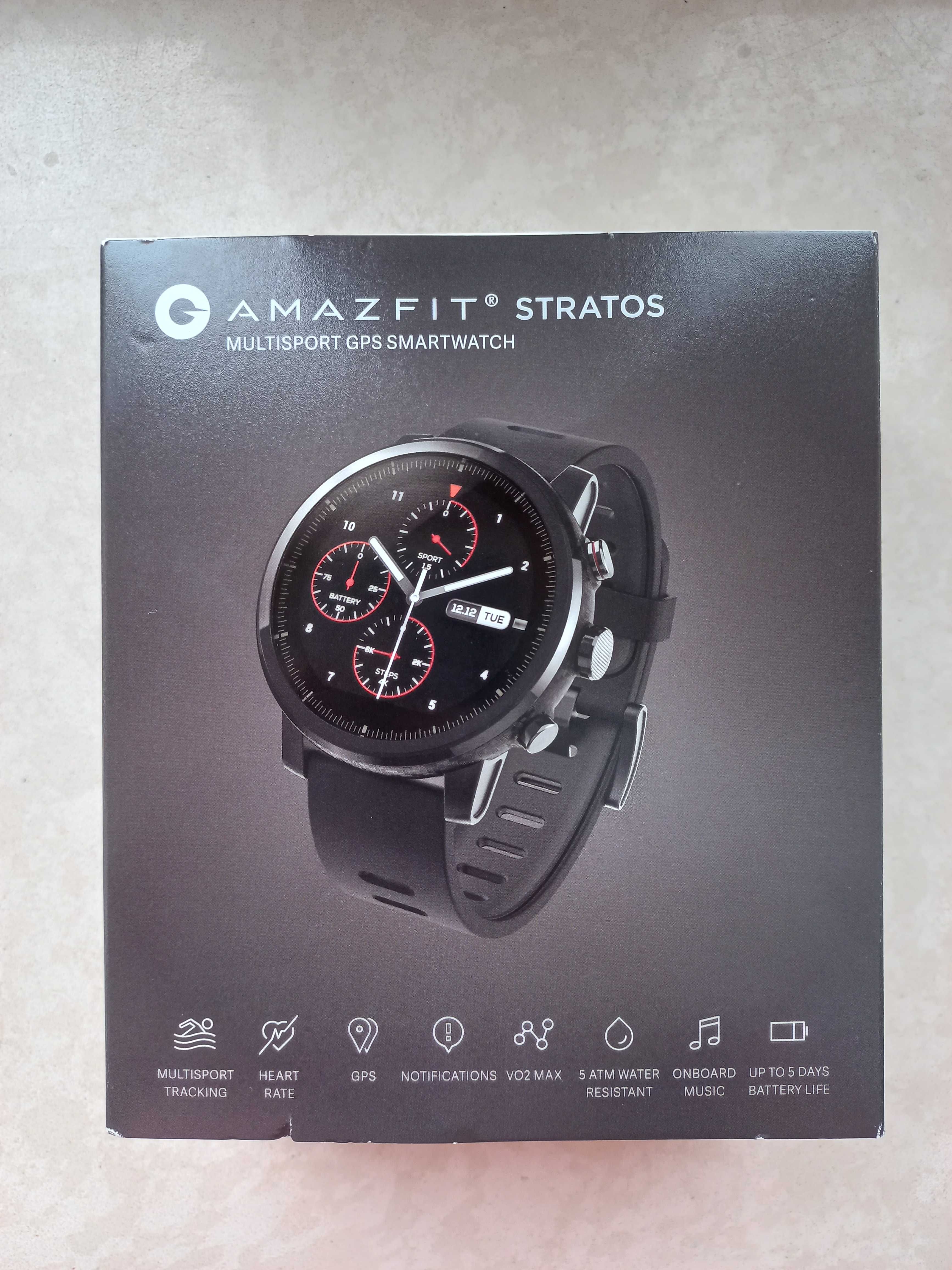 Wodoodporny smartwatch amazfit stratos na gwarancji