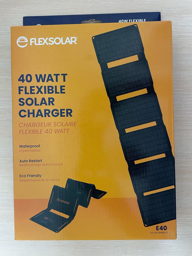 Складна сонячна панель на гарантії FlexSolar 40W QC3.0/PD3.0