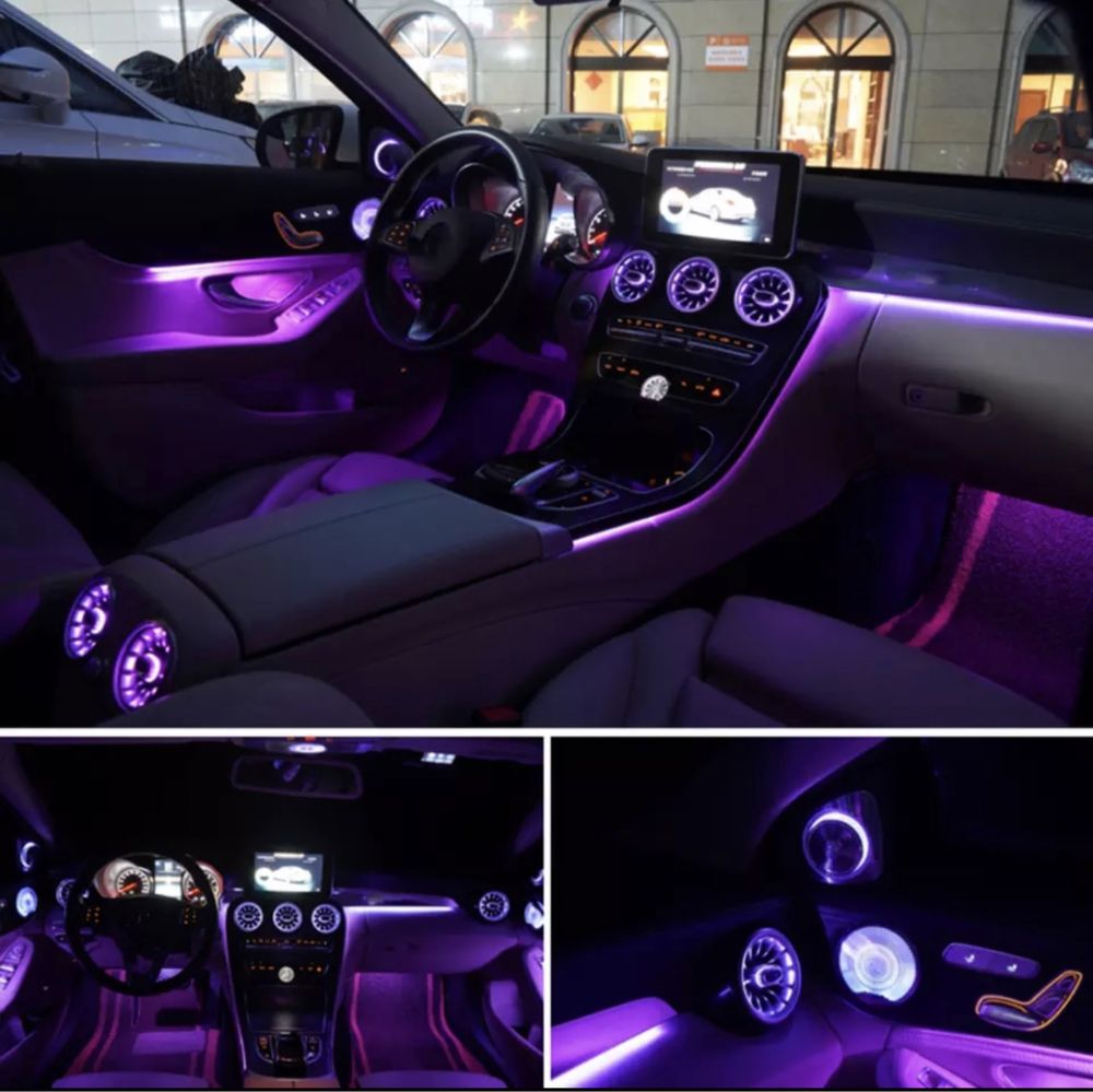Подсветка Mercedes Ambient light w205 w222 w223 w213 w212