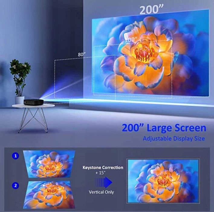 NexiGo PJ20 Elite LCD Projector