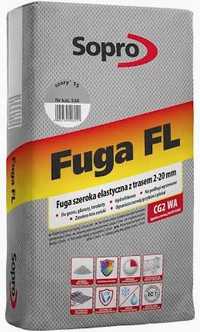 Fuga FL szeroka, elastyczna, szara, producent Sopro