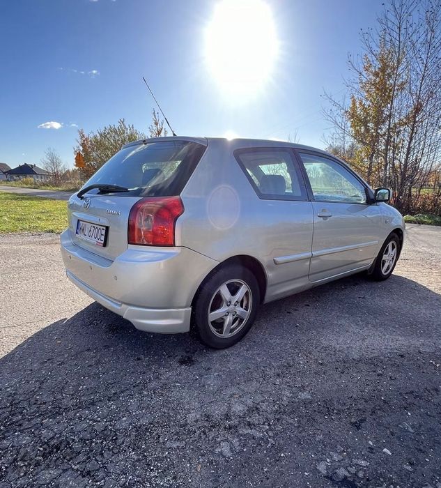 Toyota Corolla E12 benzyna gaz