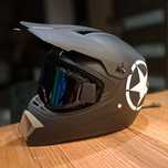 Kask FullFace - Czarny, matowy