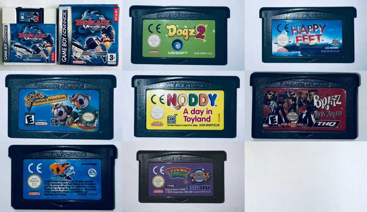 Картриджі Nintendo GameBoy/Advance/Color, Nintendo NES/SNES/N 64