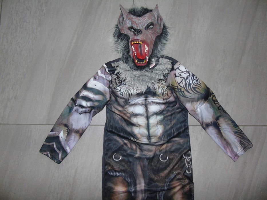 Strój Wilkołaka Wilk 7-8 lat